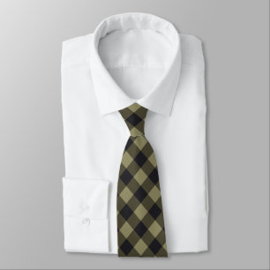 Corbata Patrón de Gingham