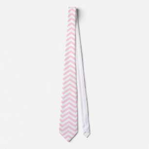 Corbata Patrón de Giro de Chevron Rosa