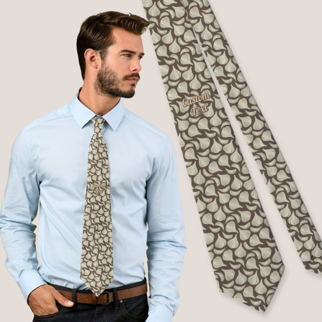Corbata Patrón de grabado en madera de ajo (Subido por el creador)