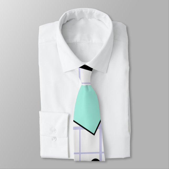 Corbata Patrón de gráfico lindo para profesor de coinciden (Atado)