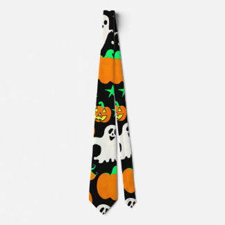 Corbata Patrón de Halloween