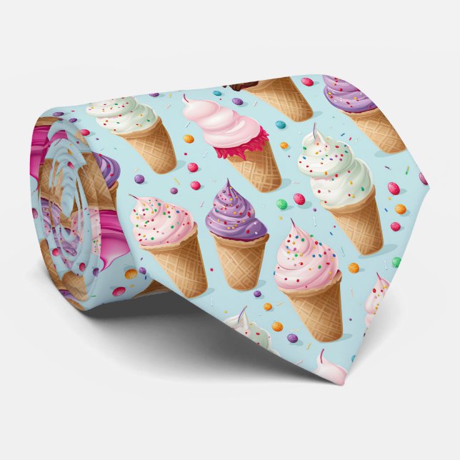 Corbata Patrón de helados de Guay (Enrollado)