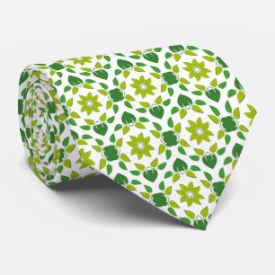 Corbata Patrón De Hojas, Patrón De Hojas, Hojas Verdes