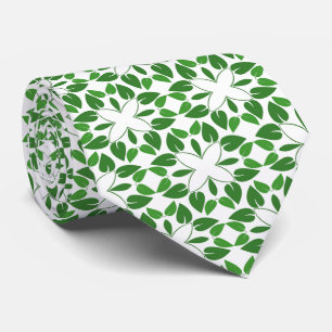 Corbata Patrón De Hojas, Patrón De Hojas, Hojas Verdes