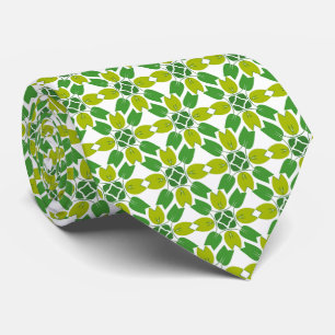 Corbata Patrón De Hojas, Patrón De Hojas, Hojas Verdes