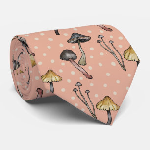 Corbata Patrón de hongos de hongos de hongos de hongos de