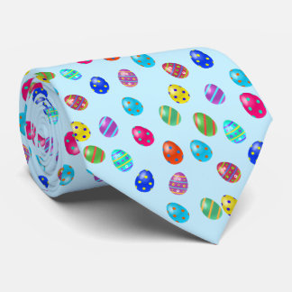 Corbata Patrón de Huevos de Pascua