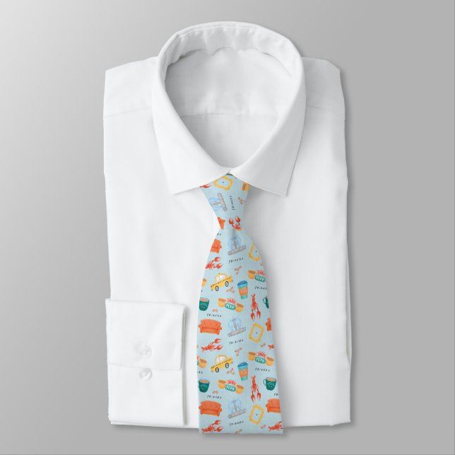 Corbata Patrón de iconos clásicos de FRIENDS™ (Atado)