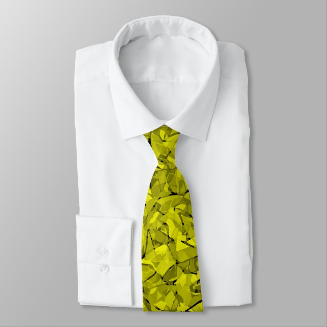 Corbata Patrón de impresión de baldosas de cristal en mosa (Atado)