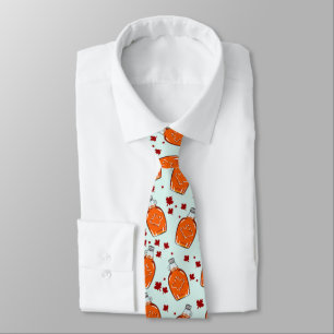 Corbata Patrón de jarabe de arce canadiense