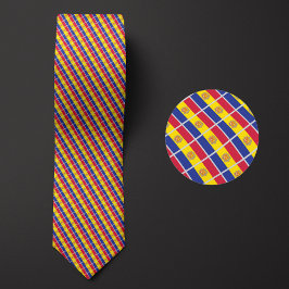 Corbata Patrón de la bandera de Andorra
