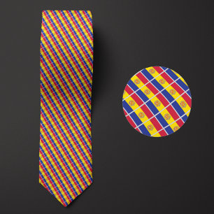 Corbata Patrón de la bandera de Andorra