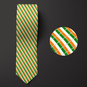 Corbata Patrón de la bandera de Costa de Marfil
