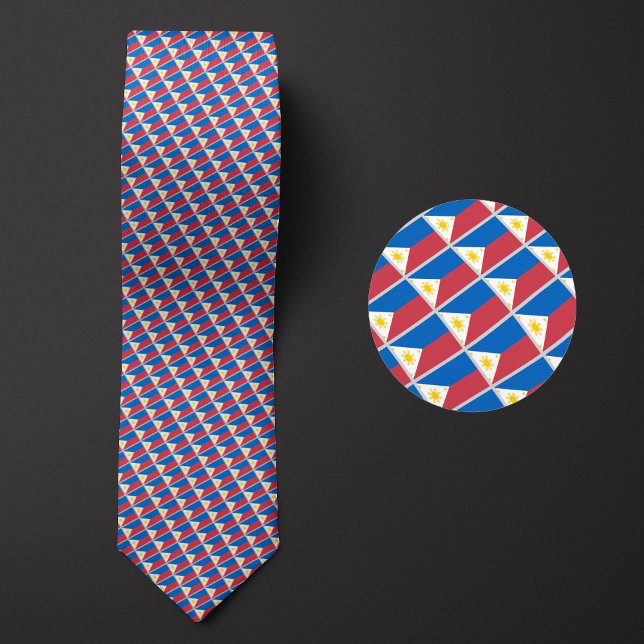 Corbata Patrón de la bandera de Filipinas (Subido por el creador)