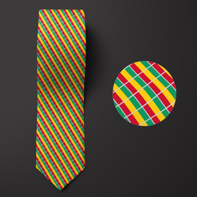Corbata Patrón de la bandera de Guinea (Subido por el creador)