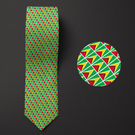 Corbata Patrón de la bandera de Guyana
