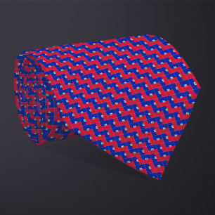 Corbata Patrón de la bandera de Haití