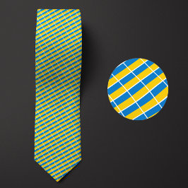 Corbata Patrón de la bandera de Ucrania