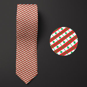 Corbata Patrón de la bandera del Líbano