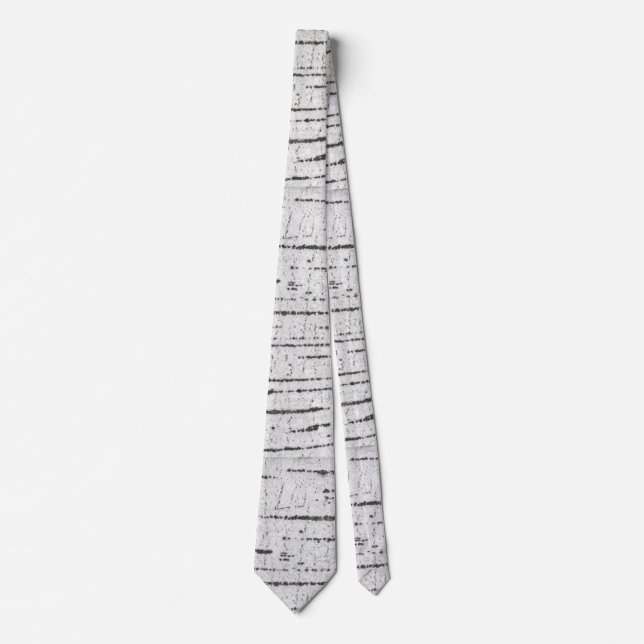 Corbata Patrón de la corteza de Birch (Anverso)