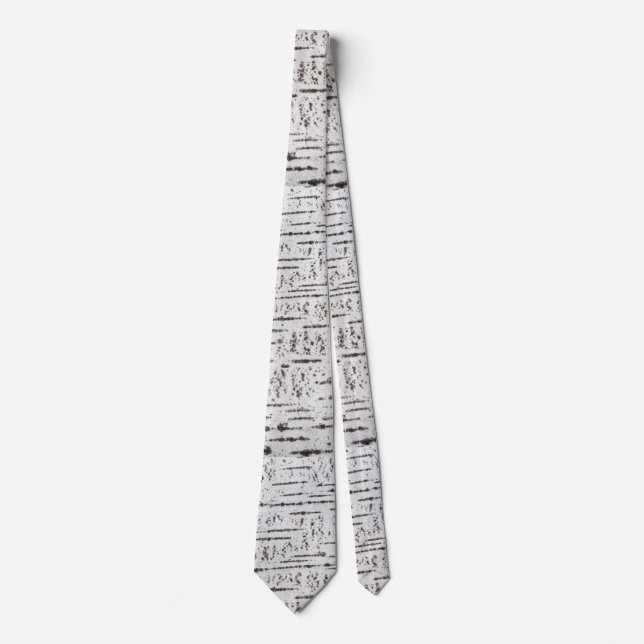 Corbata Patrón de la corteza de Birch (Anverso)
