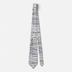 Corbata Patrón de la corteza de Birch
