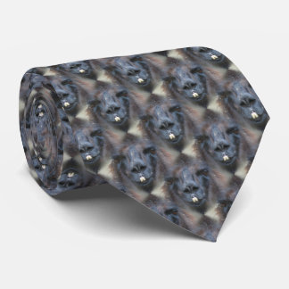 Corbata Patrón de la naturaleza de la cara de la llamada n