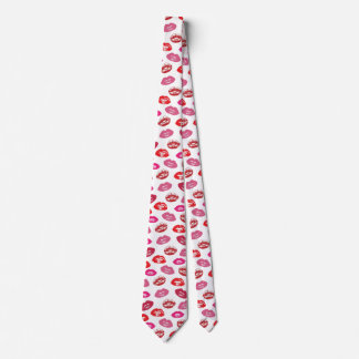 Corbata Patrón de labios