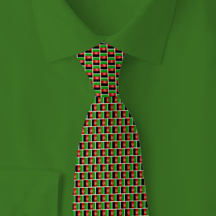 Corbata Patrón de ladrillo de la bandera de Afganistán