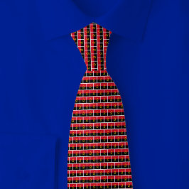 Corbata Patrón de ladrillo de la bandera de Angola