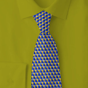 Corbata Patrón de ladrillo de la bandera de Bosnia y Herze