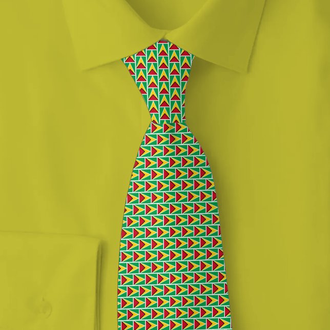 Corbata Patrón de ladrillo de la bandera de Guyana (Subido por el creador)
