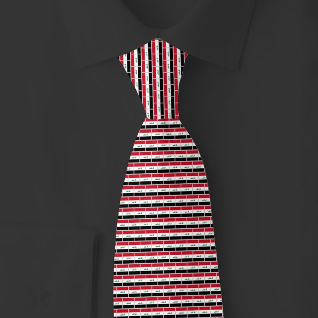 Corbata Patrón de ladrillo de la bandera de Irak (Subido por el creador)