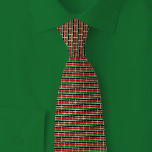 Corbata Patrón de ladrillo de la bandera de Kenia