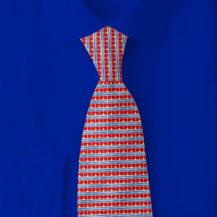 Corbata Patrón de ladrillo de la bandera de Kiribati