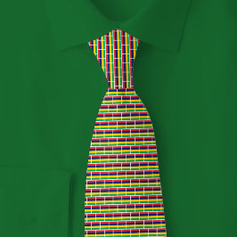 Corbata Patrón de ladrillo de la bandera de Mauricio