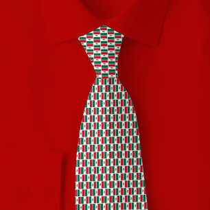 Corbata Patrón de ladrillo de la bandera de México