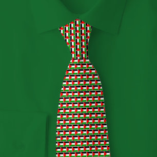 Corbata Patrón de ladrillo de la bandera de Palestina