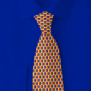 Corbata Patrón de ladrillo de la bandera de Rumania