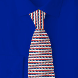 Corbata Patrón de ladrillo de la bandera de Serbia