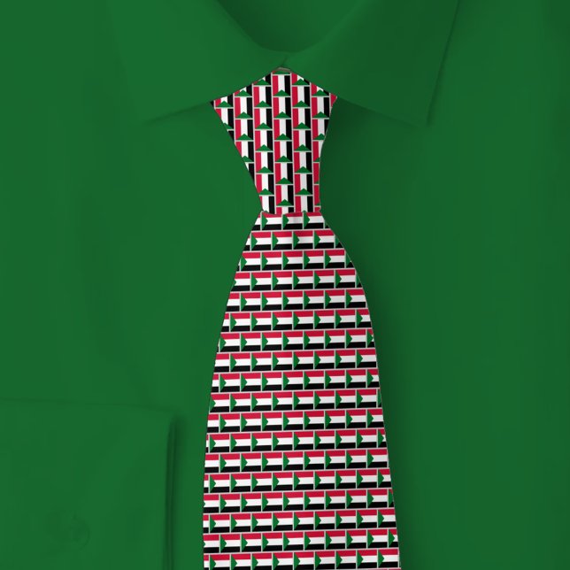 Corbata Patrón de ladrillo de la bandera de Sudán (Subido por el creador)