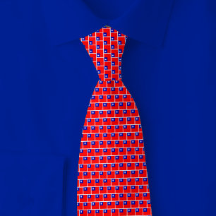 Corbata Patrón de ladrillo de la bandera de Taiwán