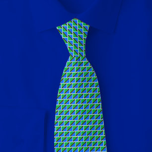 Corbata Patrón de ladrillo de la bandera de Tanzania