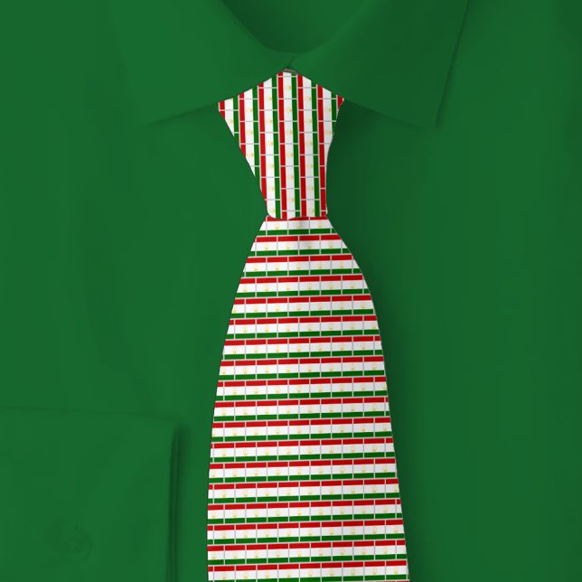 Corbata Patrón de ladrillo de la bandera de Tayikistán (Subido por el creador)