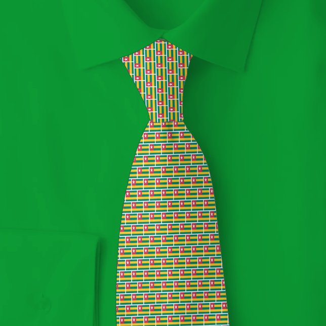 Corbata Patrón de ladrillo de la bandera de Togo (Subido por el creador)