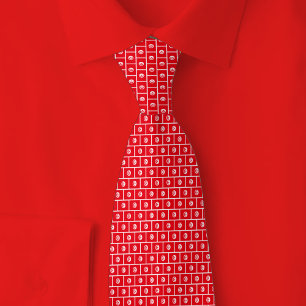 Corbata Patrón de ladrillo de la bandera de Túnez