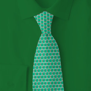Corbata Patrón de ladrillo de la bandera de Turkmenistán