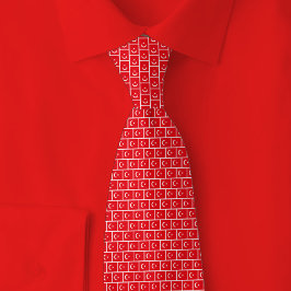 Corbata Patrón de ladrillo de la bandera de Turquía