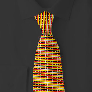 Corbata Patrón de ladrillo de la bandera de Uganda
