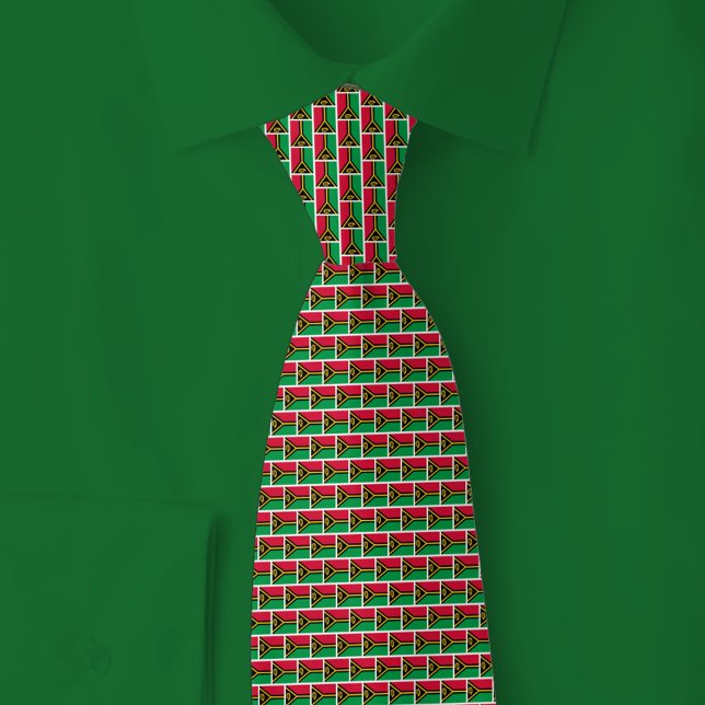 Corbata Patrón de ladrillo de la bandera de Vanuatu (Subido por el creador)